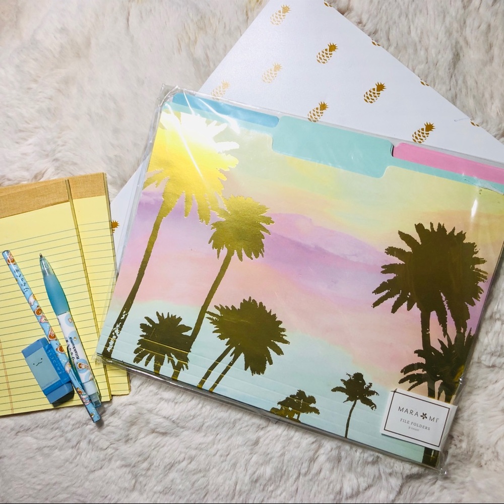 Glam File Folders | Mara Mi | Set of 9